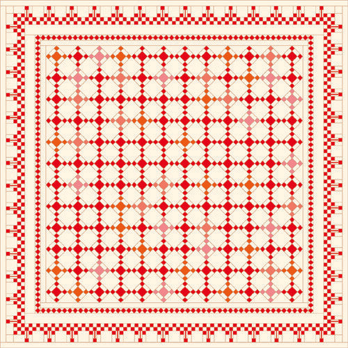 Berries and Cream Quilt Pattern by American Jane Patterns