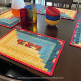 Long Log Cabin Placemats Downloadable Pattern by Tulip Square Patterns