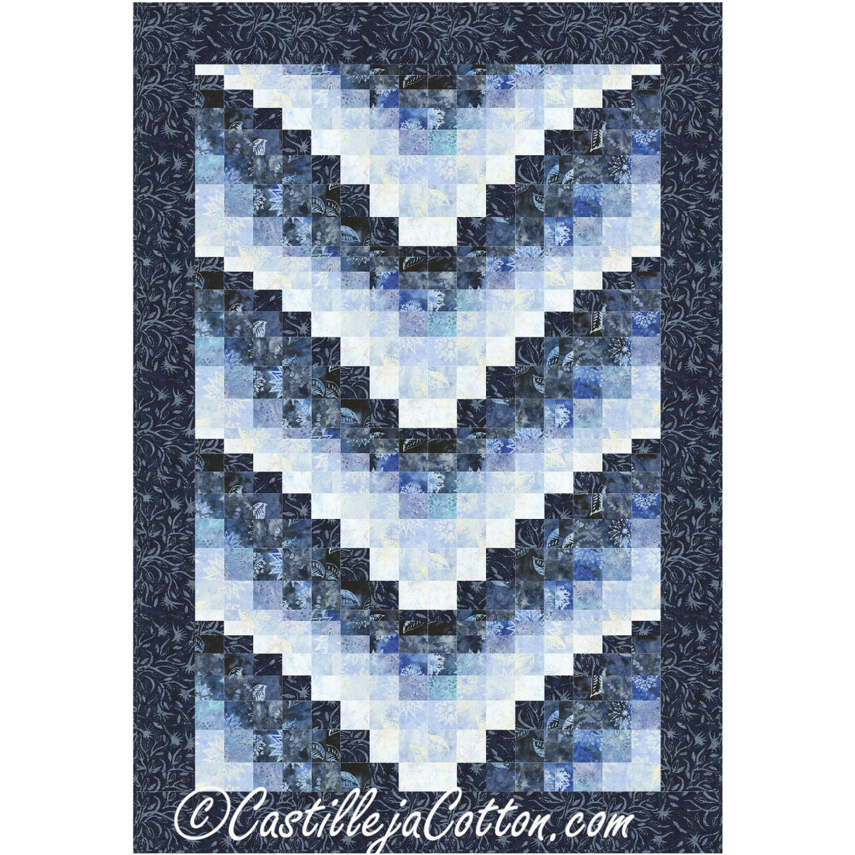 Whale Tails Downloadable Pattern by Castilleja Cotton