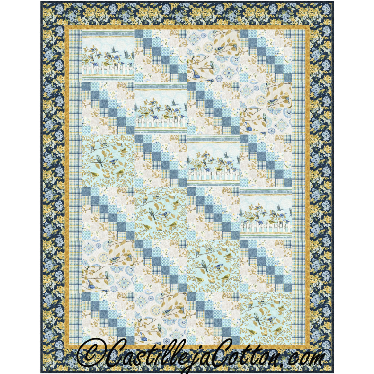 Pathways Downloadable Pattern By Castilleja Cotton