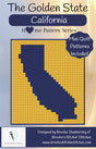 The Golden State California Downloadable Pattern By Brooke's Bitchin' Stitches