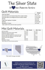 Back of the The Silver State Nevada Downloadable Pattern By Brooke's Bitchin' Stitches