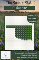 The Sooner State Oklahoma Downloadable Pattern By Brooke's Bitchin' Stitches