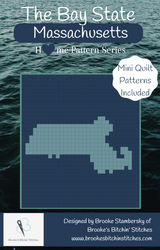 The Bay State Massachusetts Downloadable Pattern By Brooke's Bitchin' Stitches