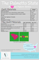 Back of the The Palmetto State South Carolina Downloadable Pattern By Brooke's Bitchin' Stitches