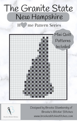 The Granite State New Hampshire Downloadable Pattern By Brooke's Bitchin' Stitches