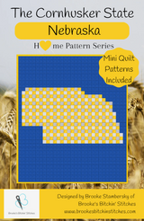 The Cornhusker State Nebraska Downloadable Pattern By Brooke's Bitchin' Stitches