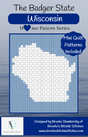 The Badger State Wisconsin Downloadable Pattern By Brooke's Bitchin' Stitches