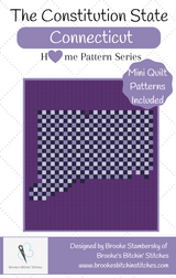 The Constitution State Connecticut Downloadable Pattern By Brooke's Bitchin' Stitches