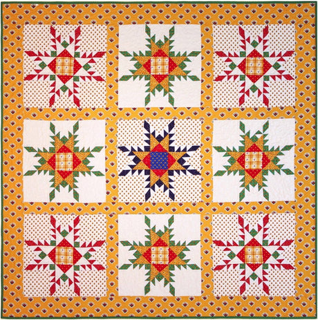 Festival of Light Quilt Pattern by American Jane Patterns