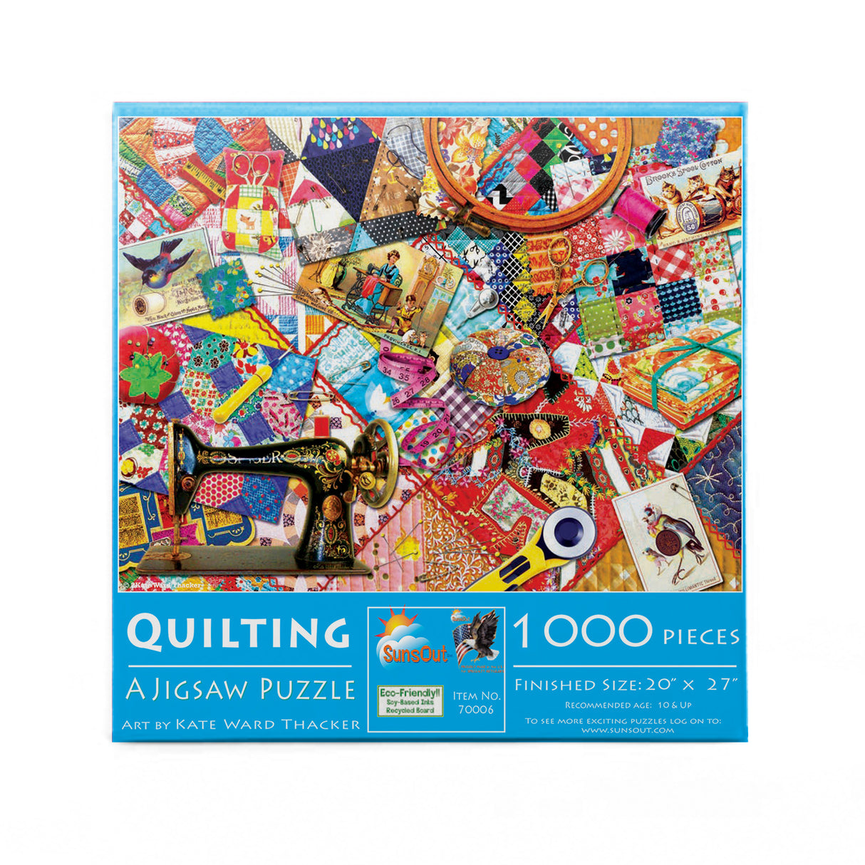 Quilting Puzzle (1000 Pieces) by SunsOut