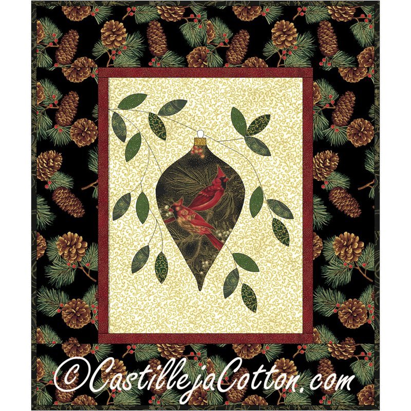 Christmas Glitter Downloadable Pattern By Castilleja Cotton