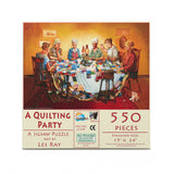 A Quilting Party Puzzle (550 Pieces) by SunsOut