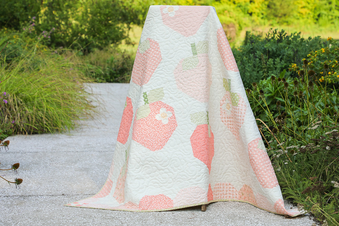 Sweet Strawberry Quilt Pattern by y Sew Quilty Life