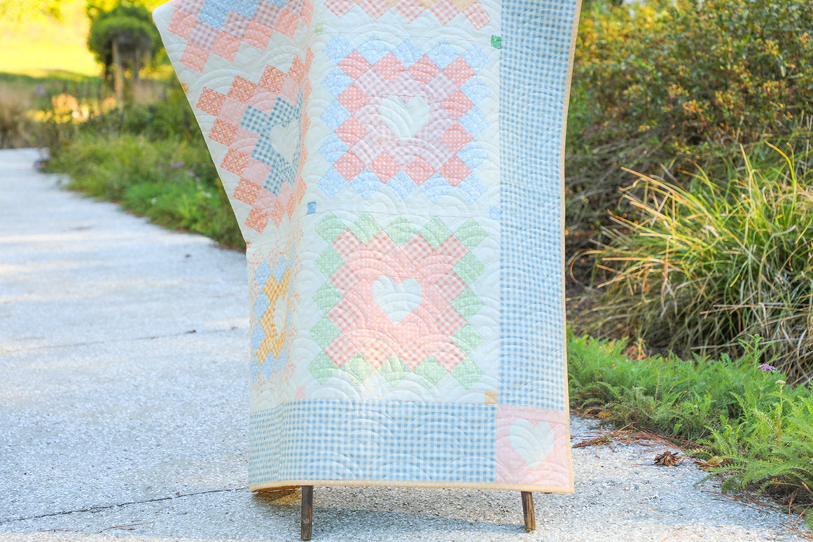 Granny's Heart Quilt Pattern by My Sew Quilty Life
