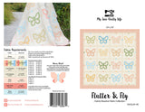 Back of the Flutter & Fly Quilt Pattern by My Sew Quilty Life