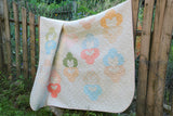 Flower Locket Quilt Pattern by My Sew Quilty Life