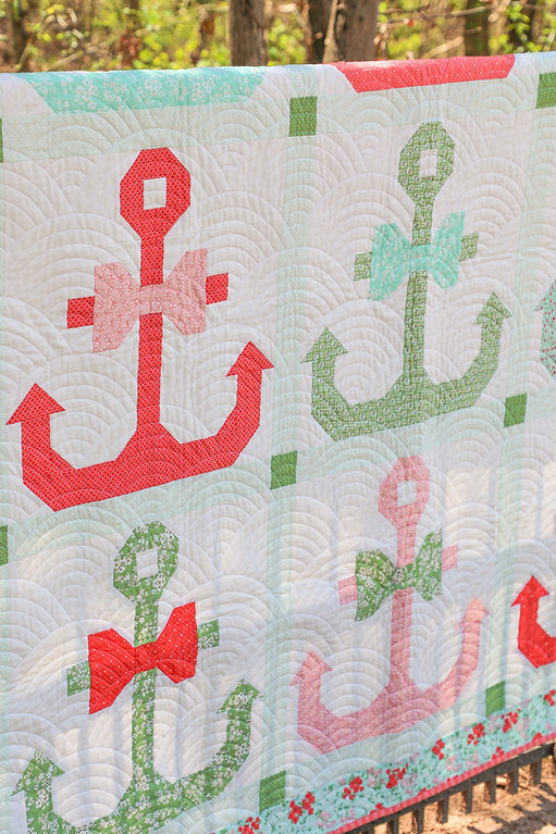 Adorable Anchors Quilt Pattern by My Sew Quilty Life