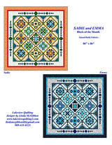 Sadie and Emma Downloadable Pattern by Lakeview Quilting