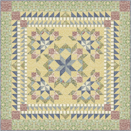 Tranquility Downloadable Pattern by Lakeview Quilting
