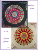 Wheels and Gears Downloadable Pattern by Lakeview Quilting