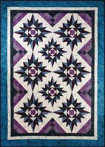 Ultraviolet Downloadable Pattern by Lakeview Quilting