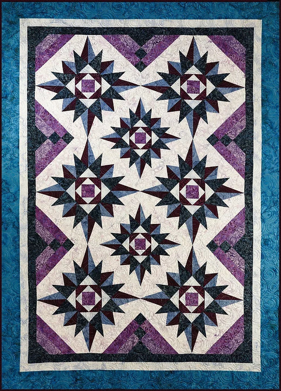 Ultraviolet Downloadable Pattern by Lakeview Quilting