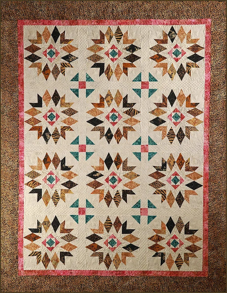 Safari Nights Downloadable Pattern by Lakeview Quilting