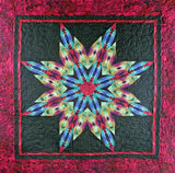 Technicolor Snowflake Quilt Pattern by Lakeview Quilting