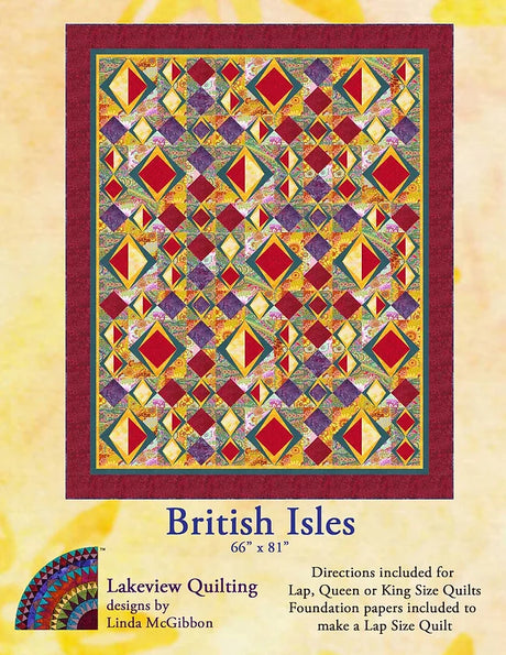 British Isle Quilt Pattern by Lakeview Quilting