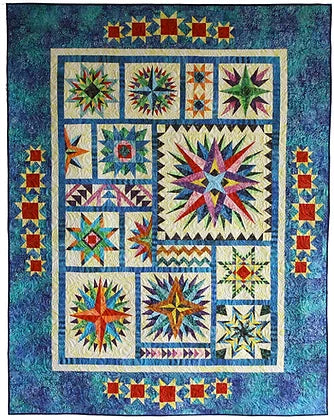 Celestial Stars Downloadable Pattern by Lakeview Quilting