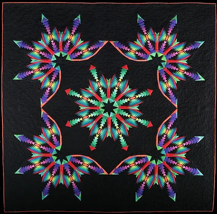 Star Burst Downloadable Pattern by Lakeview Quilting