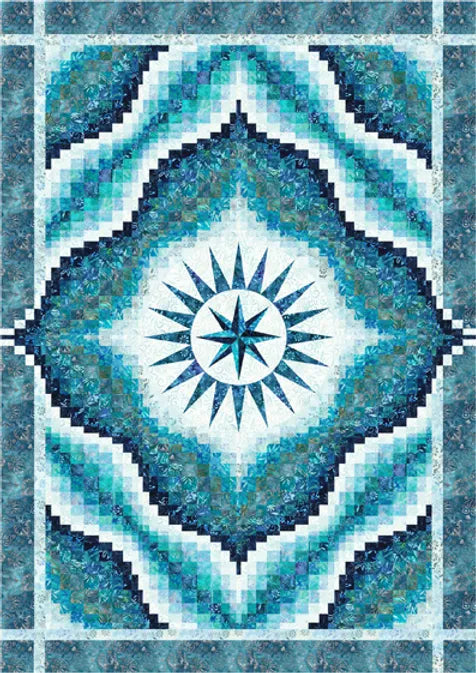Blue Sky in the Morning Downloadable Pattern by Lakeview Quilting