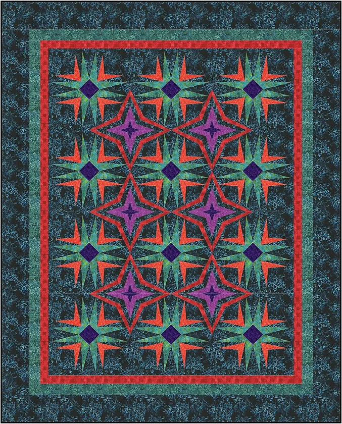 Midnight Glow Quilt Pattern by Lakeview Quilting