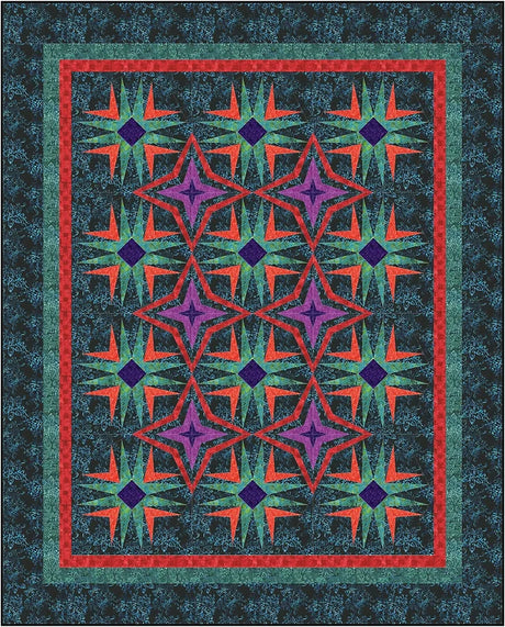 Midnight Glow Quilt Pattern by Lakeview Quilting