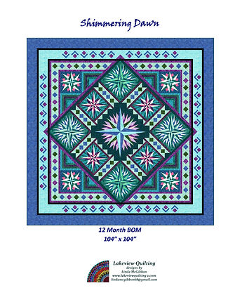 shimmering Dawn Downloadable Pattern by Lakeview Quilting