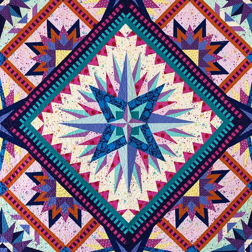 Carnival BOM Quilt Pattern – Quilting Books Patterns and Notions