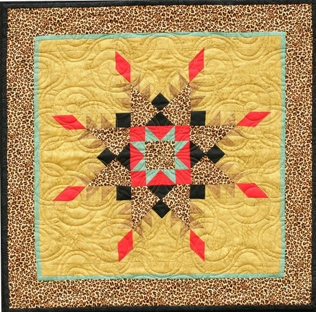 Kitty Star Quilt Pattern by Lakeview Quilting