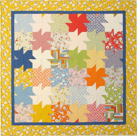 Popsicle Posies Quilt Pattern by American Jane Patterns