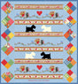 Puppy Love Quilt Pattern by American Jane Patterns