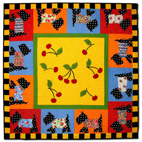 Scottie Dog Quilt Pattern by American Jane Patterns