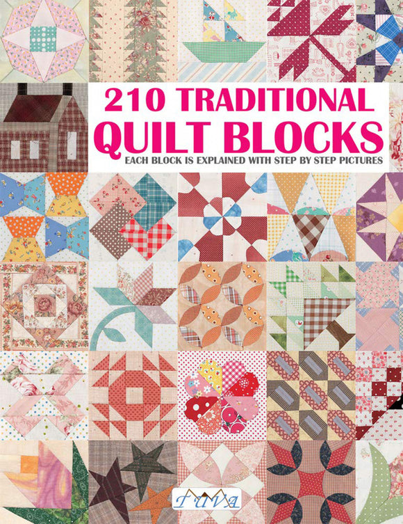 210 Traditional Quilt Blocks Quilting Book