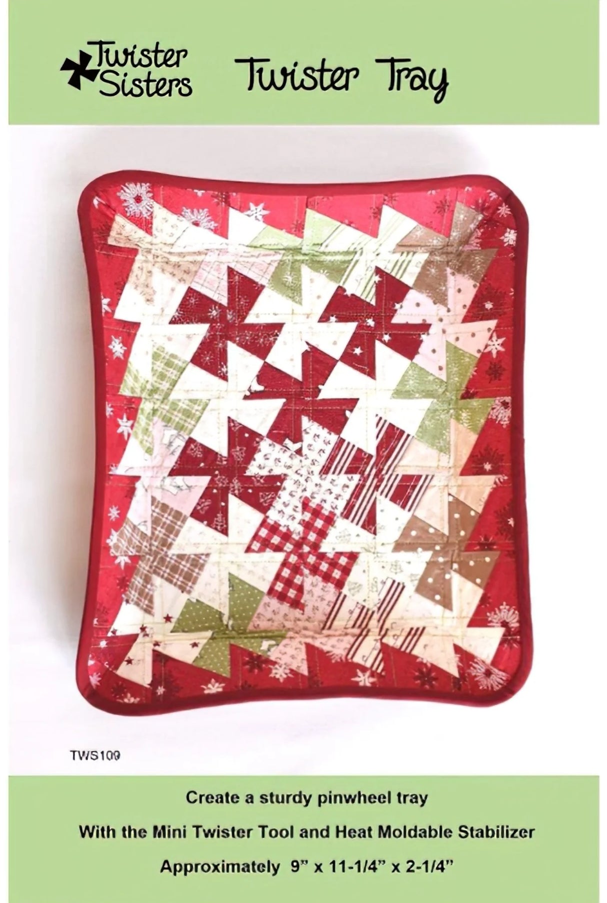 Twister Tray Quilt Pattern