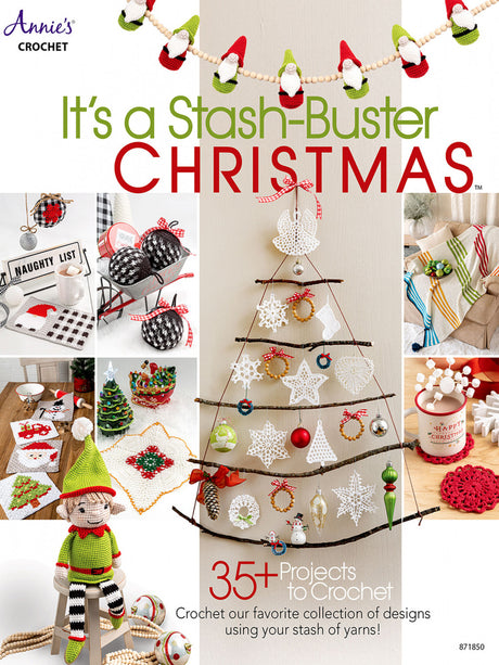 It's a Stash-Buster Christmas! Quilting Book by Annie's