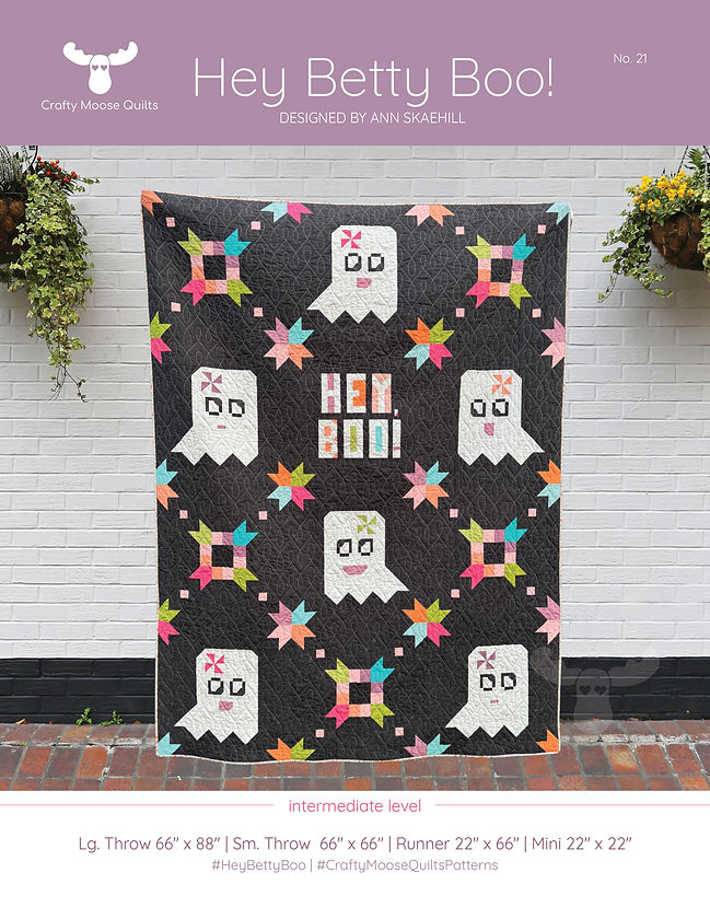 Hey Betty Boo! Downloadable Pattern by Crafty Moose Quilts