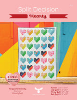 Split Decision: Hearty Downloadable Pattern by Crafty Moose Quilts