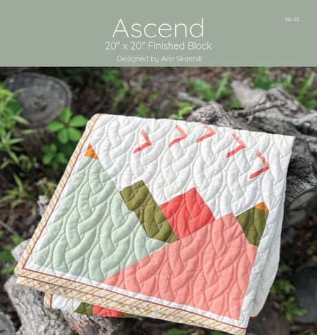Ascend Downloadable Pattern by Crafty Moose Quilts