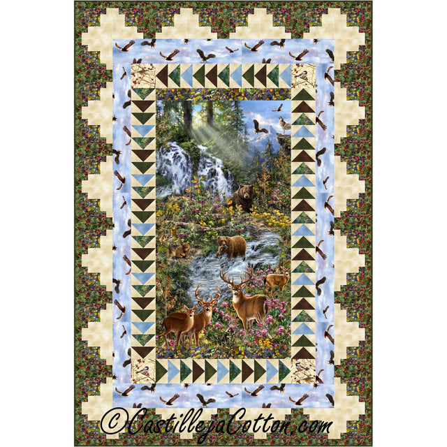 Wilderness Panel Downloadable Pattern – Quilting Books Patterns and Notions
