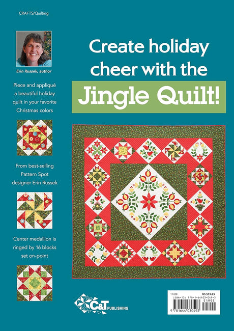 Back of the Jingle - Holiday Heriloom Quilt Pattern by C & T Publishing