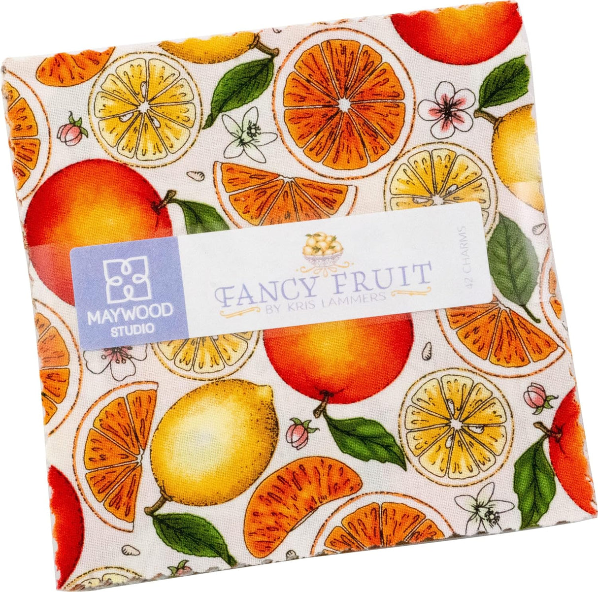 Fancy Fruit 5" Squares (42 pcs) by Maywood Studio